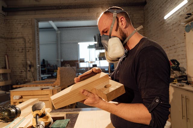 Dust and gas respirator